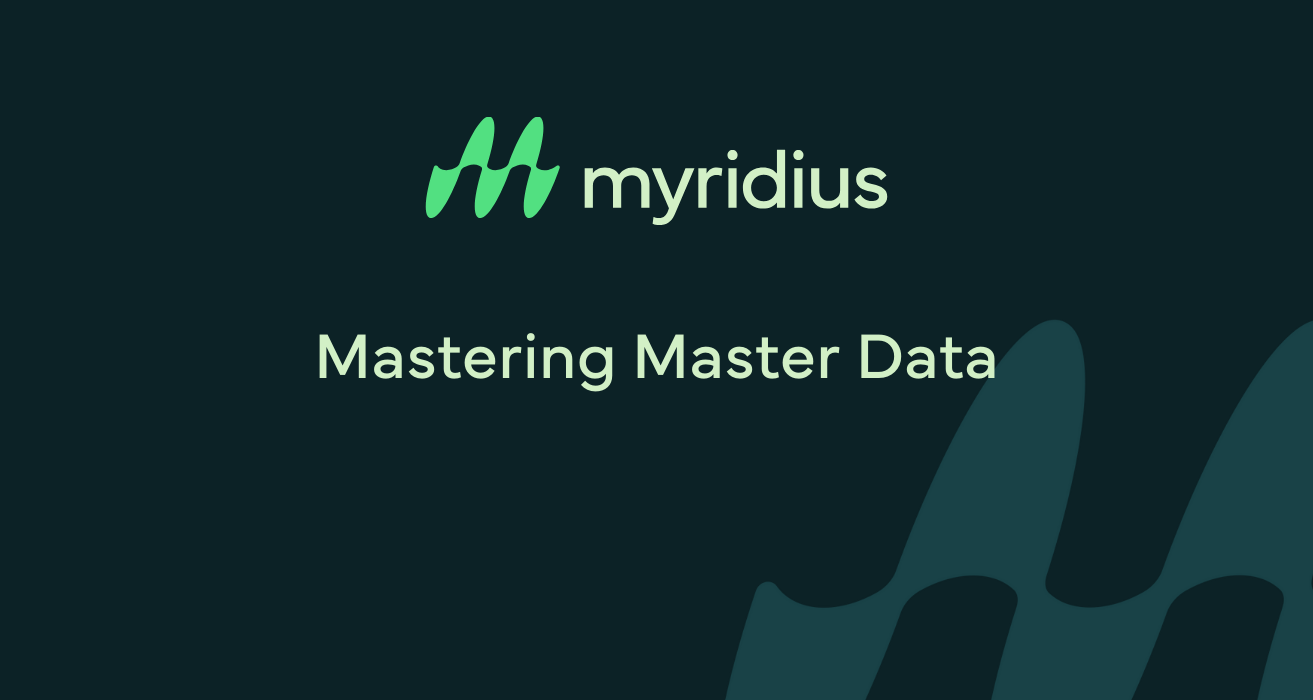 Mastering Master Data